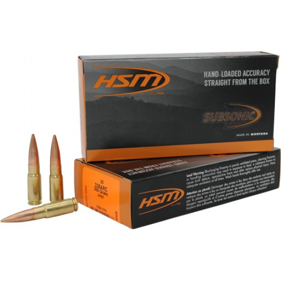 HSM 338 ARC 300GR HPBT 20RD 25BX/CS