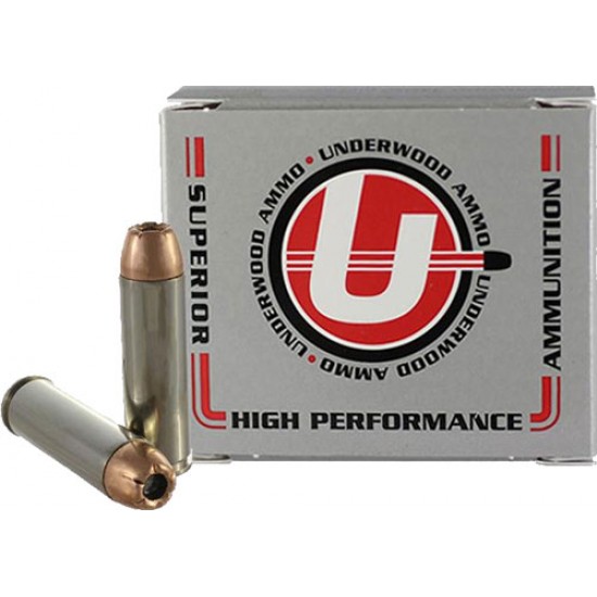 UNDERWOOD AMMO .500SMITH & WESSON 350GR. XTP JHP 20-PACK