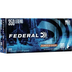 FEDERAL AMMO POWER-SHOK .350 LEGEND 180GR. SP 20-PACK