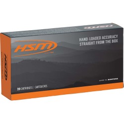 HSM 350 REM MAG 200GR. ROUND NOSE INTERLOCK 20RD 25BX/CS