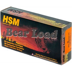 HSM BEAR AMMO .357 MAXIMUM 180GR RNFP GAS CHECK 50-PACK