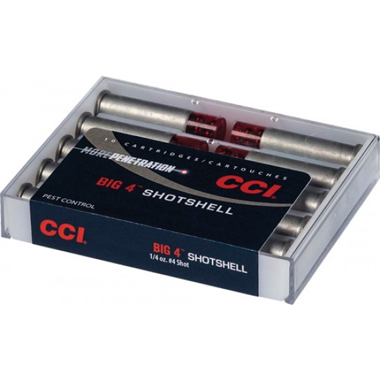 CCI AMMO .45 COLT SHOTSHELLS 150GR. #4 SHOT 10-PACK