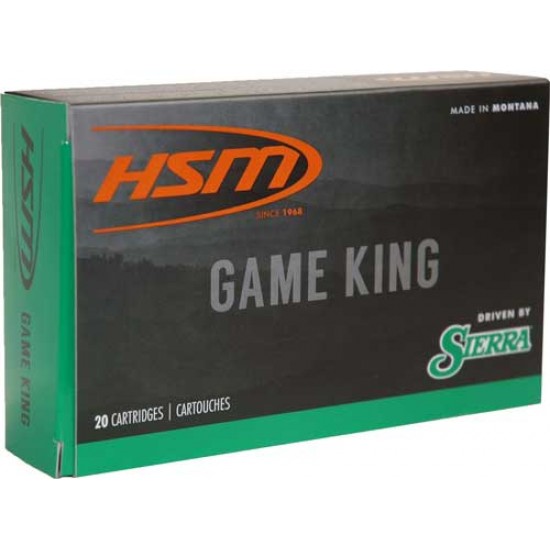 HSM AMMO .375 WINCHESTER 200GR PRO HUNTER GAME KING 20-PACK