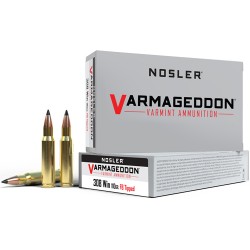 NOSLER VARMAGEDDON 22 HORNET 35GR FBT 50RD 10BX/CS NOSLER VARMAGEDDON 22 HORNET 35GR FBT 50RD 10BX/CS