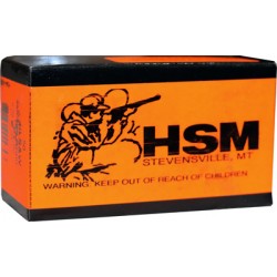 HSM AMMO SUBSONIC .40SW 180GR LEAD PLATED FLAT NOSE 50-PACK