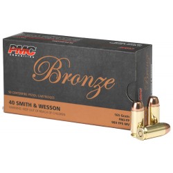 PMC AMMO 40SW 165GR. FMJ-FP 50-PACK