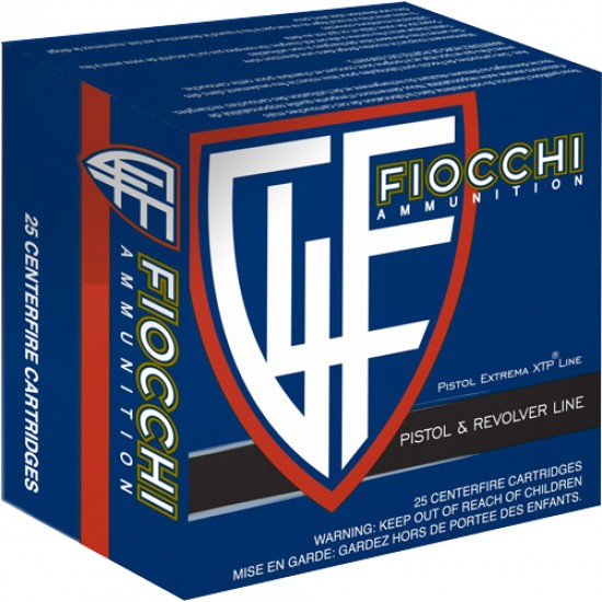 FIOCCHI .40SW 180GR. XTPHP 25-PACK