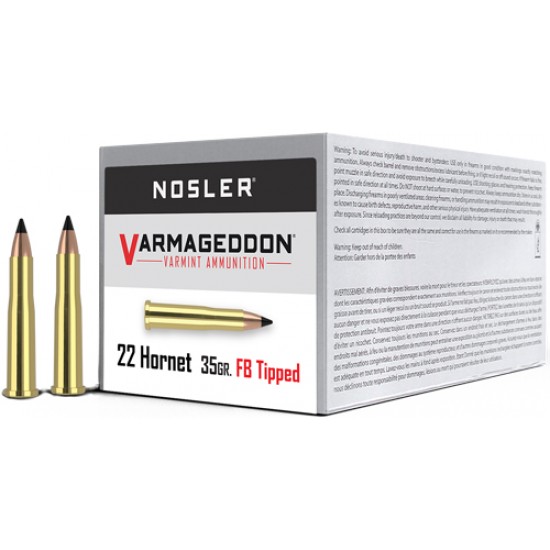 NOSLER MATCH GRADE 22CM 85GR RDF HPBT 20RD 10BX/CS