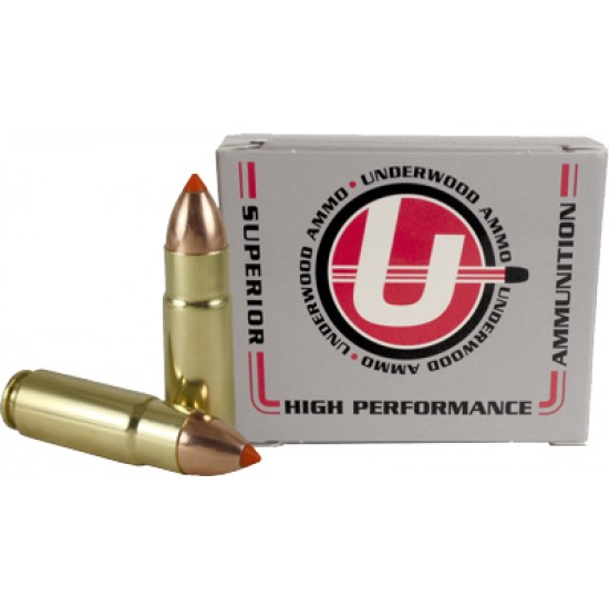 UNDERWOOD AMMO .458 SOCOM 300GR BALLISTIC TIP SPITZER 20-PACK