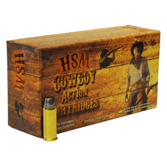 HSM COWBOY AMMO .44 RUSSIAN 200GR. RNFP-HARD 50-PACK