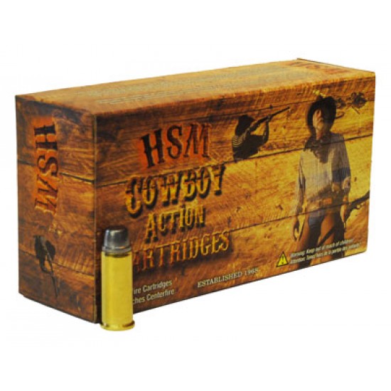 HSM COWBOY AMMO .44SMITH & WESSON SPECIAL 240GR. SWC-HARD 50-PACK