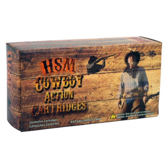 HSM COWBOY AMMO .45-70 WIN. 405GR. RNFP-HARD-TLG 20-PACK