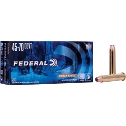 FEDERAL AMMO POWER-SHOK .45-70 300GR. JHP 20-PACK