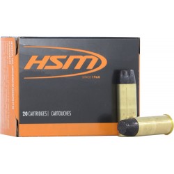HSM SUBSONIC 45 LC 400GR HARD CAST LEAD FN 20RD 20BX/CS