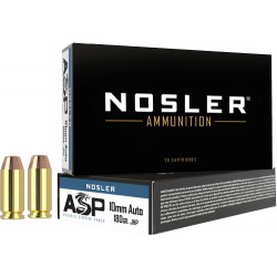 NOSLER 10MM 180GR ASP JHP 20RD