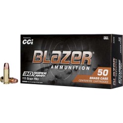 CCI 30 SUPER CARRY 115GR 50RD 20BX/CS BLAZER BRASS