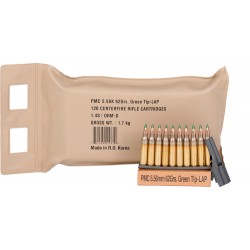 PMC 5.56K 5.56X45 62GR (M855) 120RD BATTLE PACK 5PK/CS