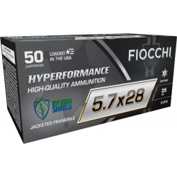FIOCCHI 5.7X28MM 35GR JACKET FRANGIBLE 50RD