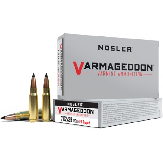 NOSLER VARMAGEDDON 243 WIN 70GR FBT 20RD 10BX/CS