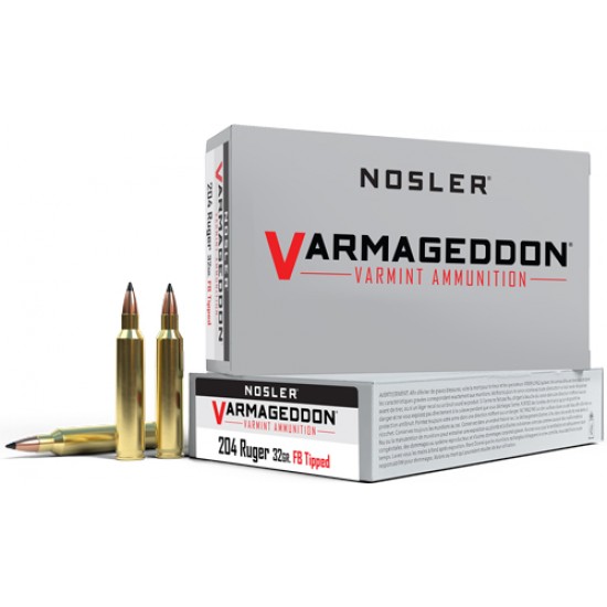NOSLER VARMAGEDDON 221 REM FIREBALL 40GR FBT 20RD 10BX/CS
