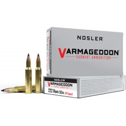 NOSLER VARMAGEDDON 223 REM 53GR FBT 20RD 20BX/CS NOSLER VARMAGEDDON 223 REM 53GR FBT 20RD 20BX/CS