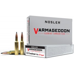 NOSLER VARMAGEDDON 6.5 GRENDAL 90GR FBT 20RD 10BX/CS