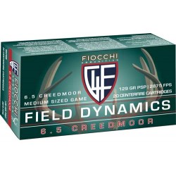 FIOCCHI 6.5 CREEDMOOR 129GR. PSP 20-PACK