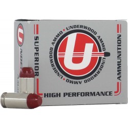 UNDERWOOD AMMO .45ACP+P 255GR. CAST FLAT NOSE 20-PACK