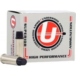 UNDERWOOD 44 SPL 255GR LEAD WADCUTTER 20RD 10BX/CS