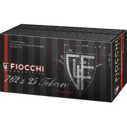 FIOCCHI 7.62 TOKAREV 85GR. FMJ 50-PACK