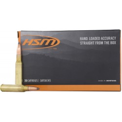 HSM 7X57MM MAUSER 140GR SOFT POINT 20RD 20BX/CS