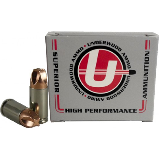 UNDERWOOD AMMO 9MM LUGER +P 90GR. XTREME DEFENDER 20-PACK