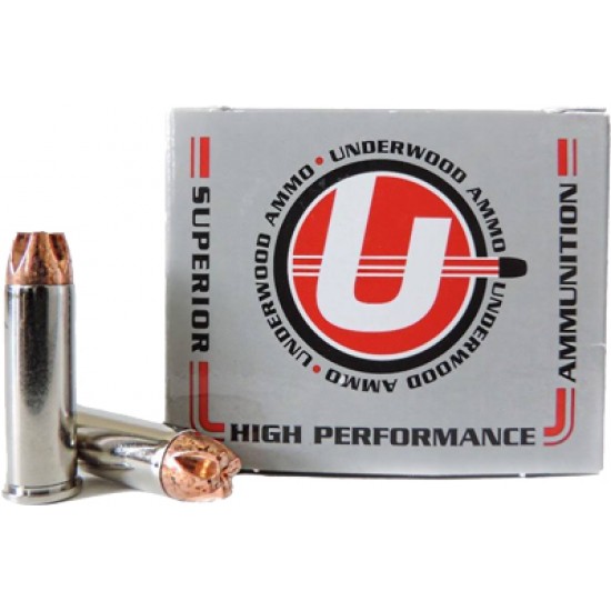 UNDERWOOD AMMO .38SPL +P 100GR XTREME DEFENDER 20-PACK