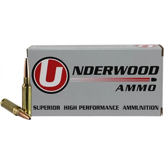 UNDERWOOD AMMO 6.5CREED 140GR. HOLLOW POINT BOAT TAIL 20-PACK