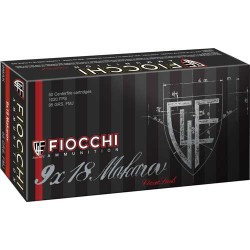 FIOCCHI 9MM MAKAROV 95GR. FMJ 50-PACK