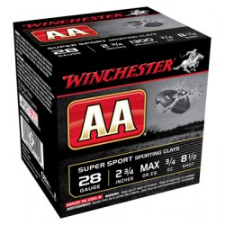 WINCHESTER AMMO AA TARGET 28GA. 2.75