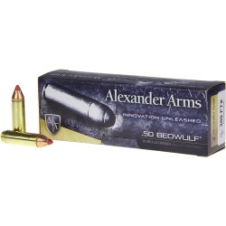 ALEXANDER AMMO .50 BEOWULF 300GR. FTX 20-PACK