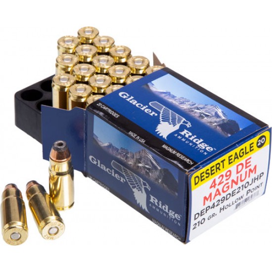 DESERT EAGLE AMMO .429DE 240GR. JSP 20-PACK