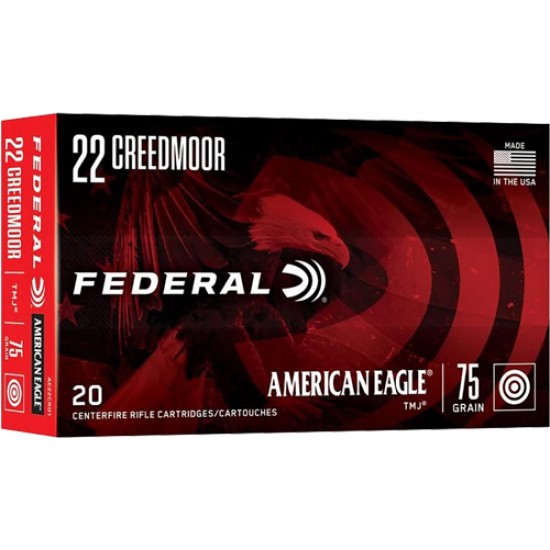 FEDERAL AE 22 CM 75GR FMJ-BT 20RD 10BX/CS