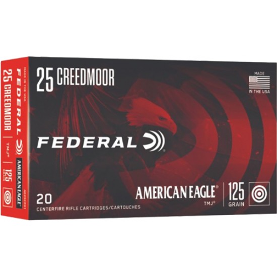 FEDERAL AE 25 CM 125GR FNJ-BT 20RD 10BX/CS