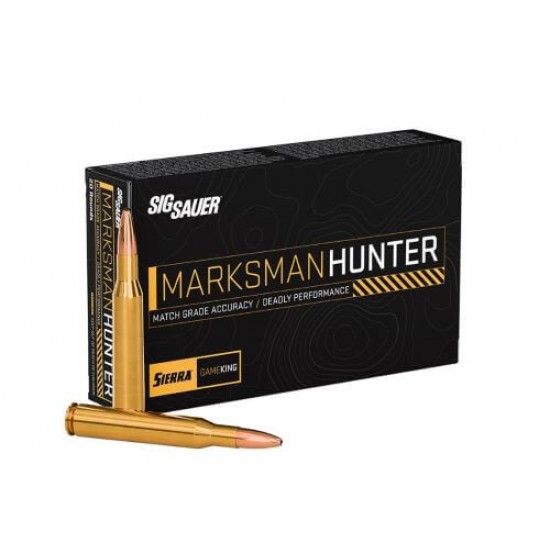 SIG AMMO 270 WIN 140GR MARKSMN HUNTER GAMEKING 20RD 10BX/CS