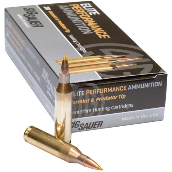 SIG AMMO .270 WIN. 140GR. ELITE TIPPED HUNTING 20-PACK
