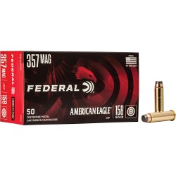 FEDERAL AMMO AE .357 MAG .158GR. JSP 50-PACK
