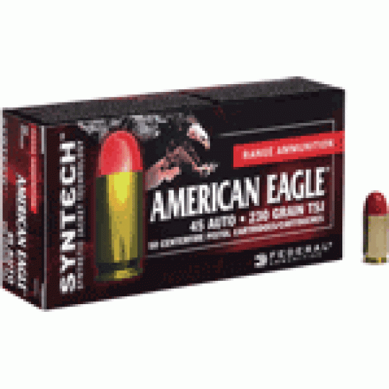 FEDERAL AMMO AE .45 ACP 230GR.TOTAL SYNTHETIC JACKETS 50-PK