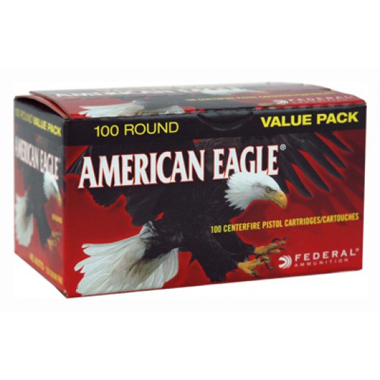 FEDERAL AMMO AE 9MM LUGER 115GR. FMJ 100-PACK