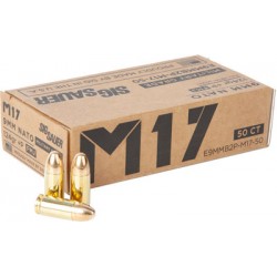 SIG AMMO M17 9MM+P LUGER 124GR FMJ 50-PACK