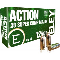 ELEY ACTION 38 SUPER 124GR FMJ COMPETITION 50RD 20BX/CS