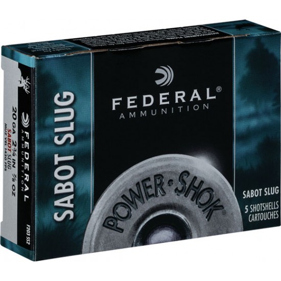 FEDERAL AMMO 20GA. 2.75