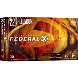 FEDERAL FUSION 22 CM 75GR FUSION 20RD 10BX/CS FEDERAL FUSION 22 CM 75GR FUSION 20RD 10BX/CS