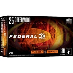 FEDERAL FUSION 25 CM 130GR FUSION TIPPED 20RD 10BX/CS FEDERAL FUSION 25 CM 130GR FUSION TIPPED 20RD 10BX/CS